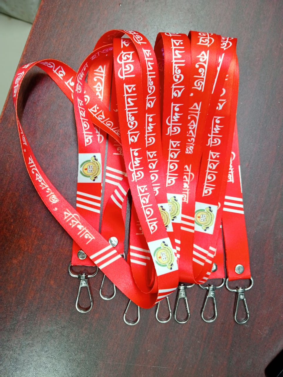 2 cm Digital Ribbon/Fita/Lanyard Both Side Digital Heat Print Quality Hook