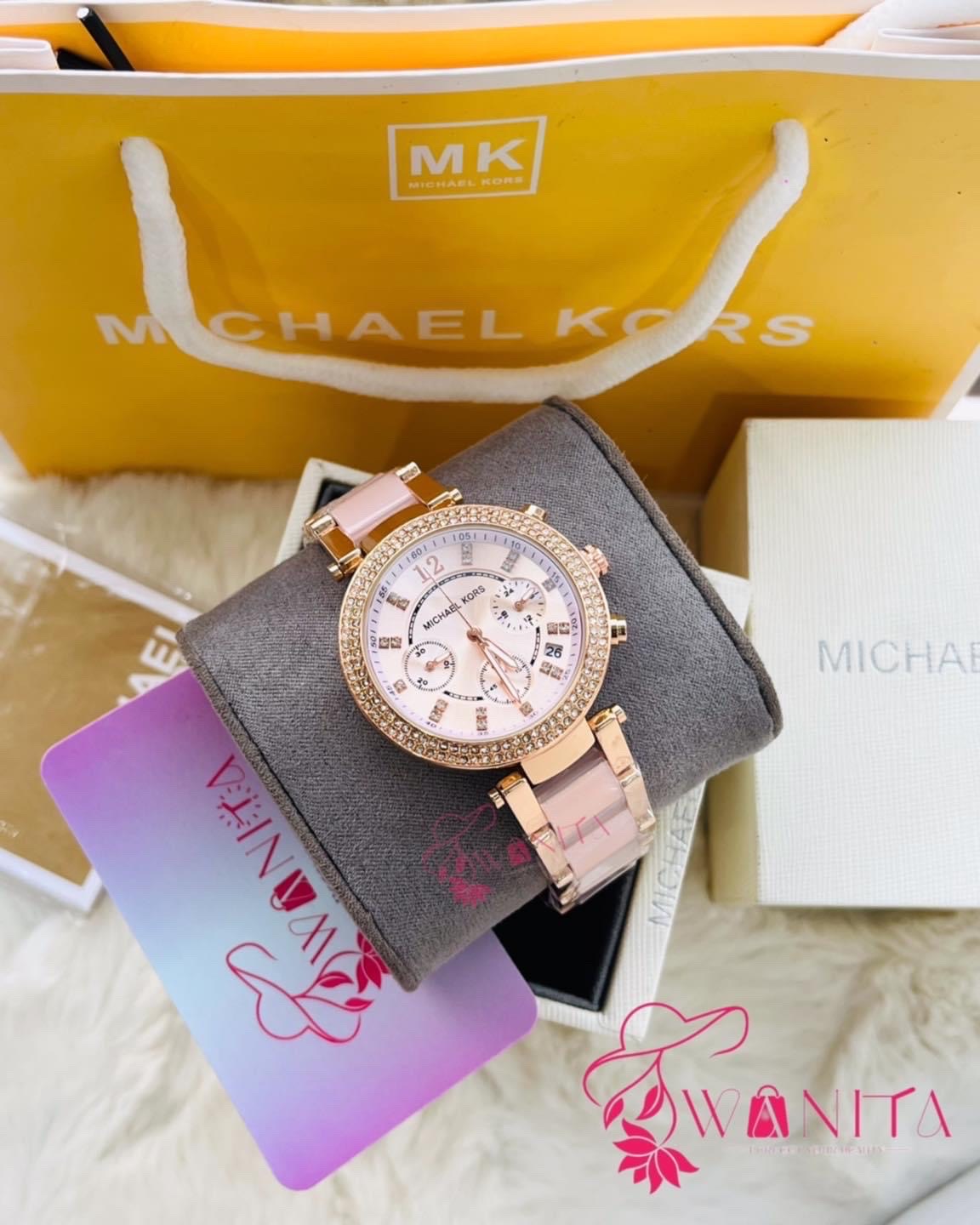 Premium MK Pink Shade Ladies Watch