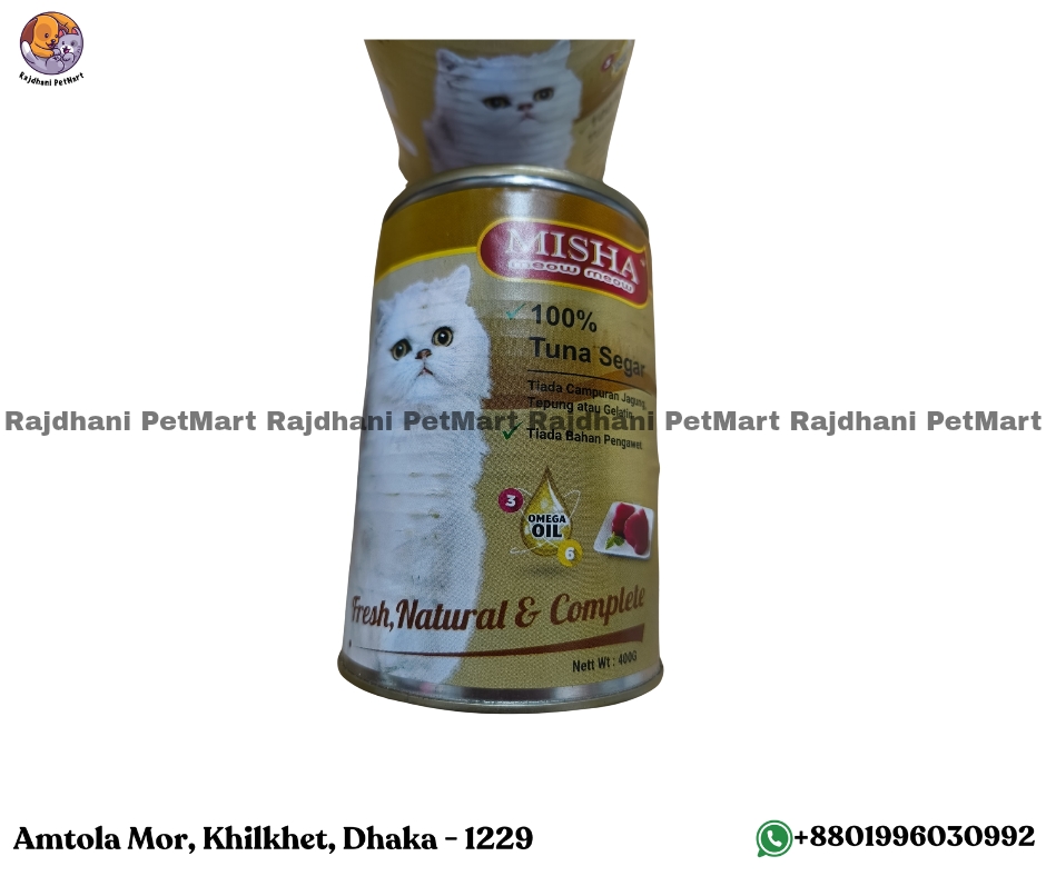Misha Cat Can Food Premium Tuna 400g