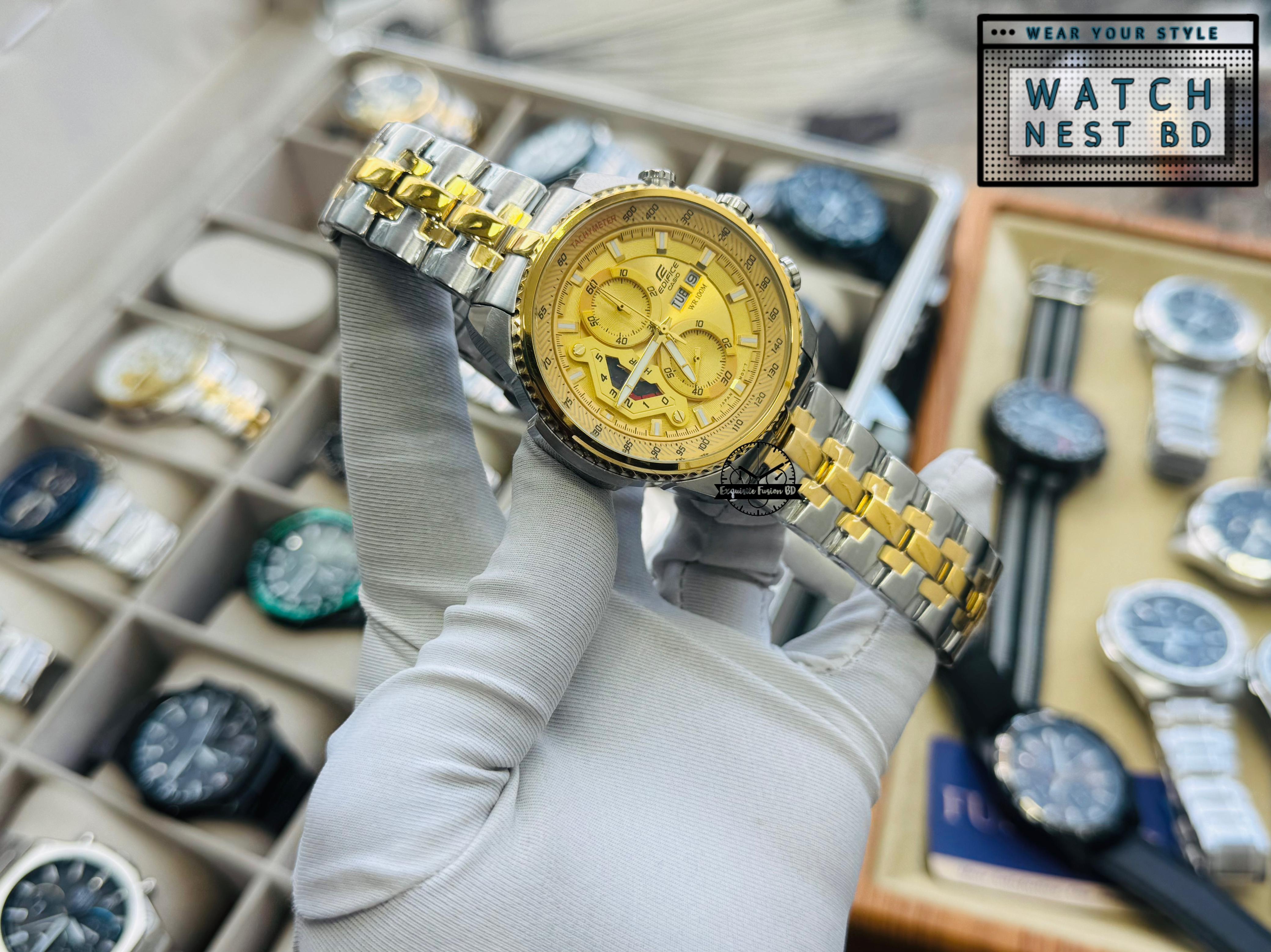 Casio Edifice (1:1 Japan Movement) AAA Grade Master Copy Watch