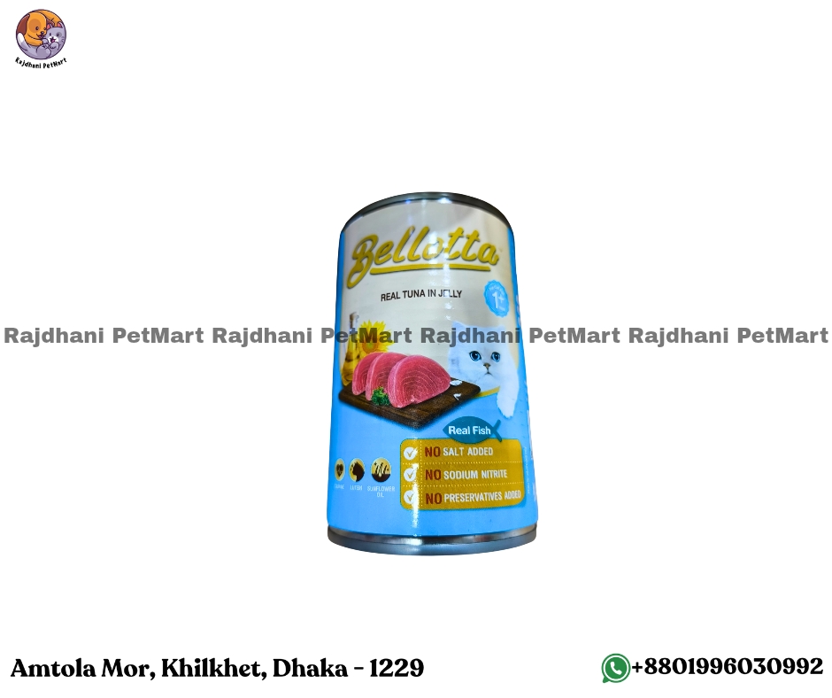 Bellotta Can Real Tuna in Jelly 400gm