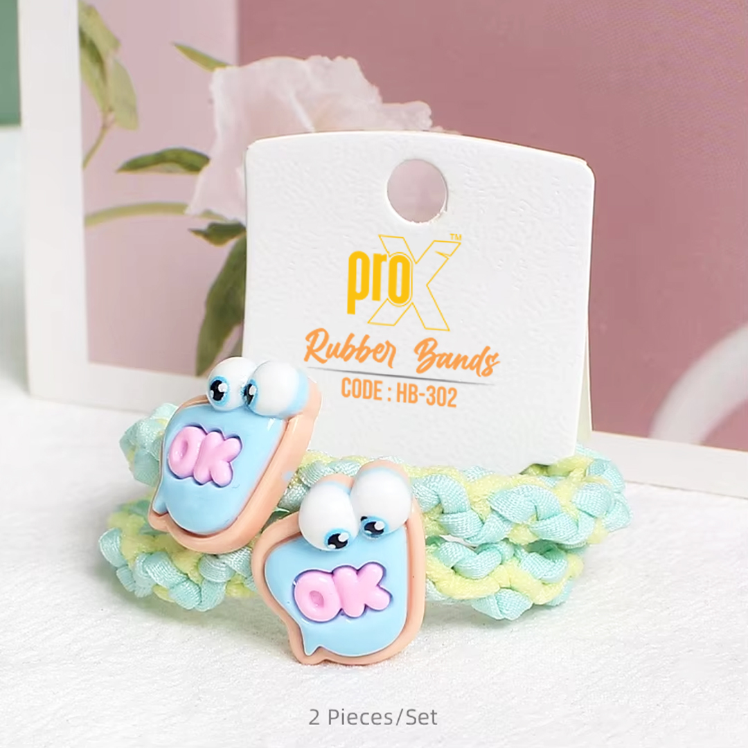 ProX Hair Haven Hair Band For Women HB-302-14 ( 2pcs ) Multi-Color_img_1