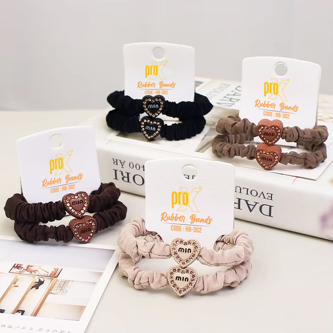 ProX Hair Haven Hair Band For Women HB-302-17 ( 2pcs ) Multi-Color_img_0