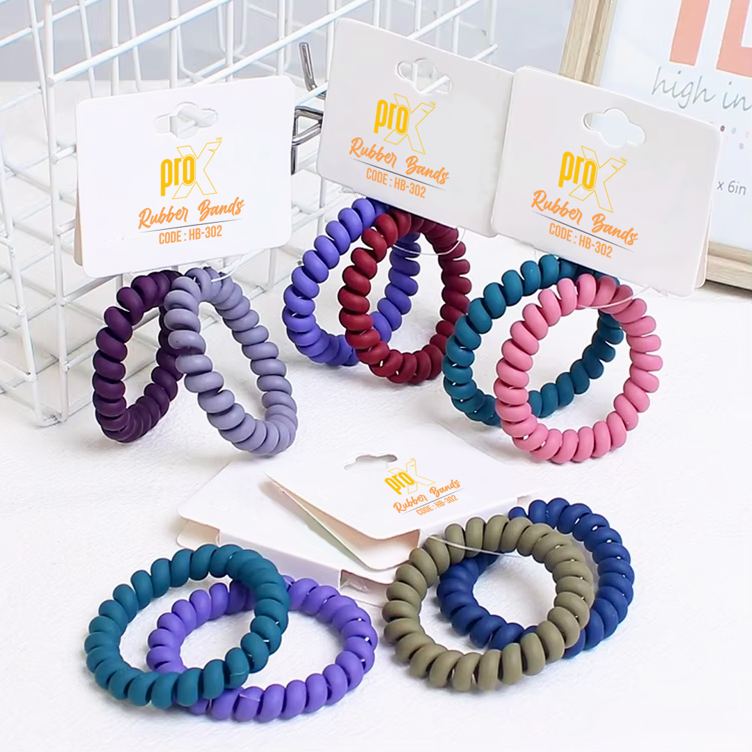 ProX Hair Haven Hair Band For Women HB-302-21 ( 2pcs ) Multi-Color_img_1