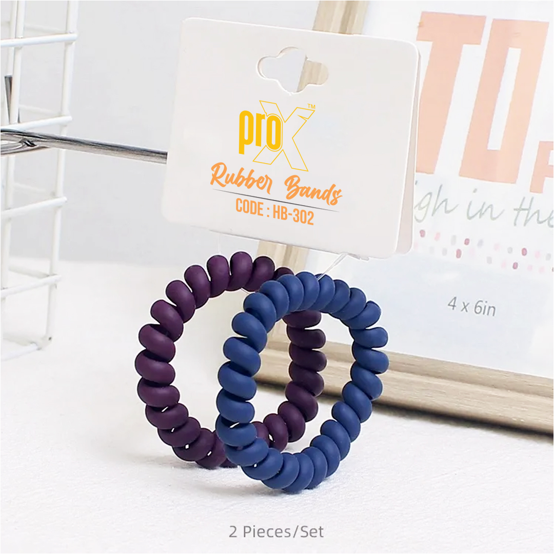 ProX Hair Haven Hair Band For Women HB-302-21 ( 2pcs ) Multi-Color_img_2