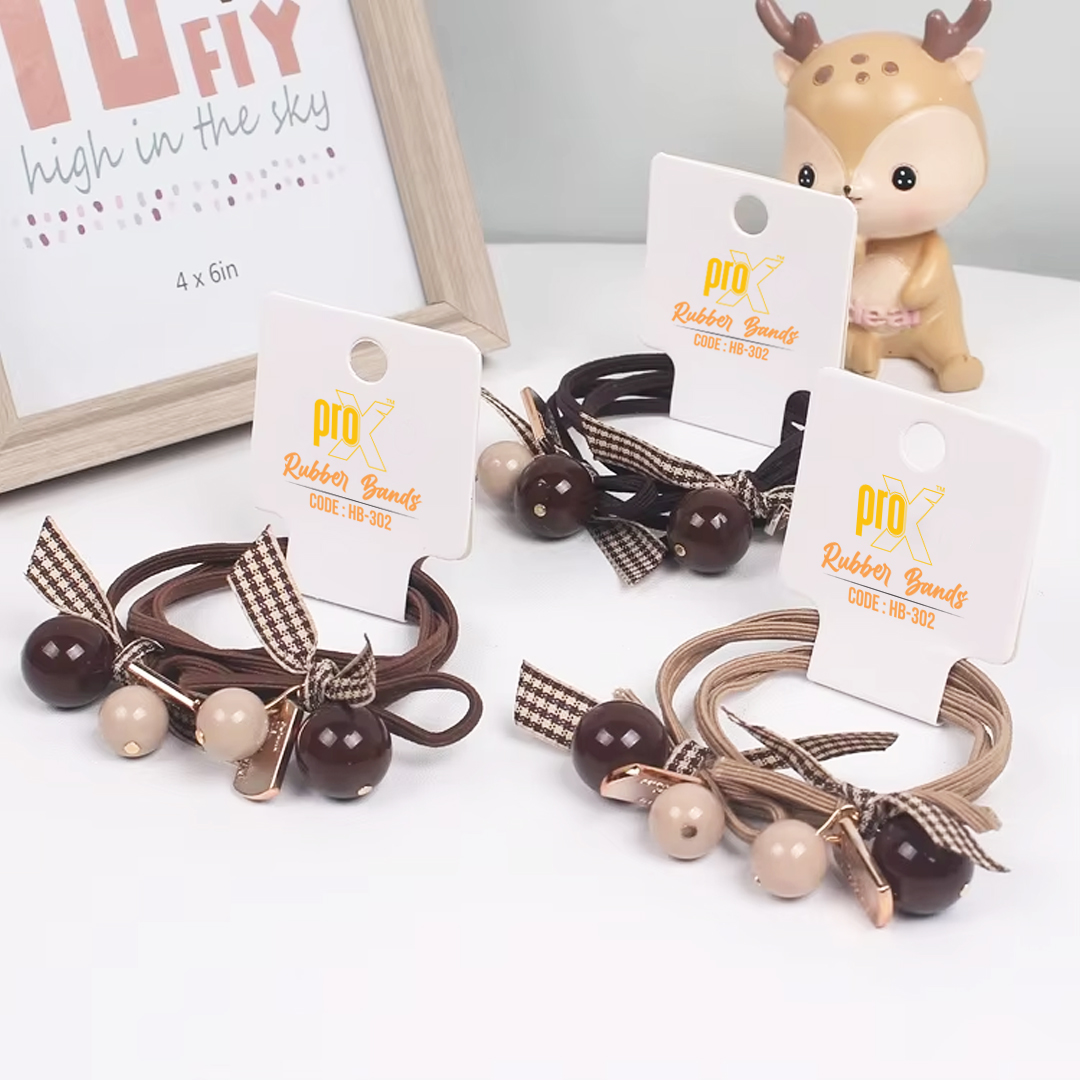 ProX Hair Haven Hair Band For Women HB-302-22 ( 2pcs ) Multi-Color_img_0