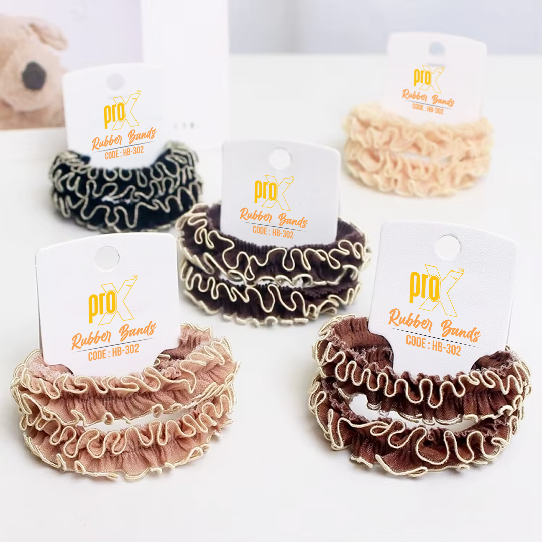 ProX Hair Haven Hair Band For Women HB-302-27 ( 2pcs ) Multi-Color_img_0