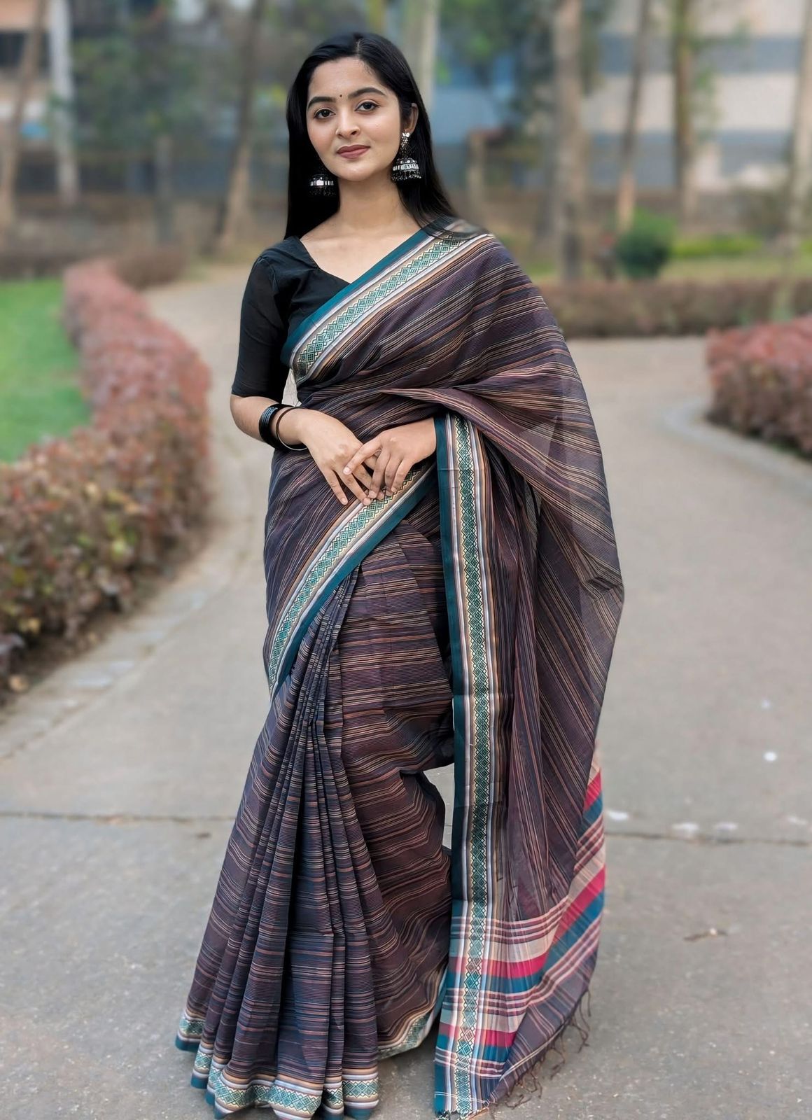 Handloom Saree Gamsa Style Saree_img_1