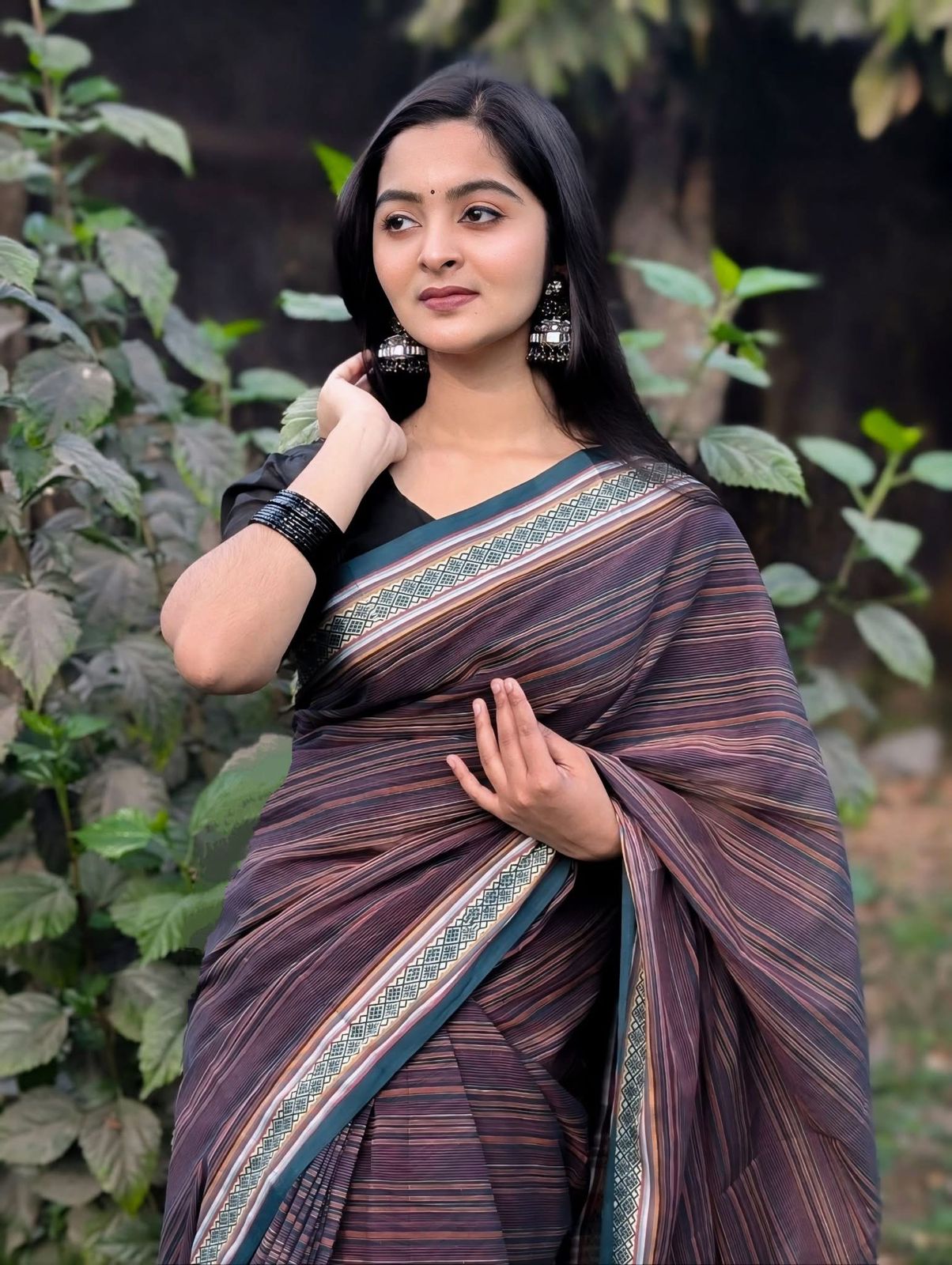 Handloom Saree Gamsa Style Saree