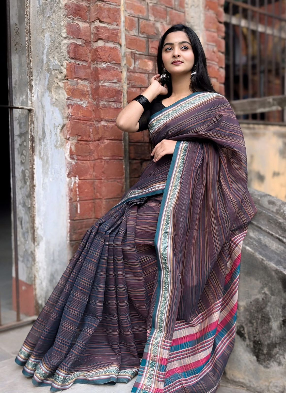 Handloom Saree Gamsa Style Saree_img_3