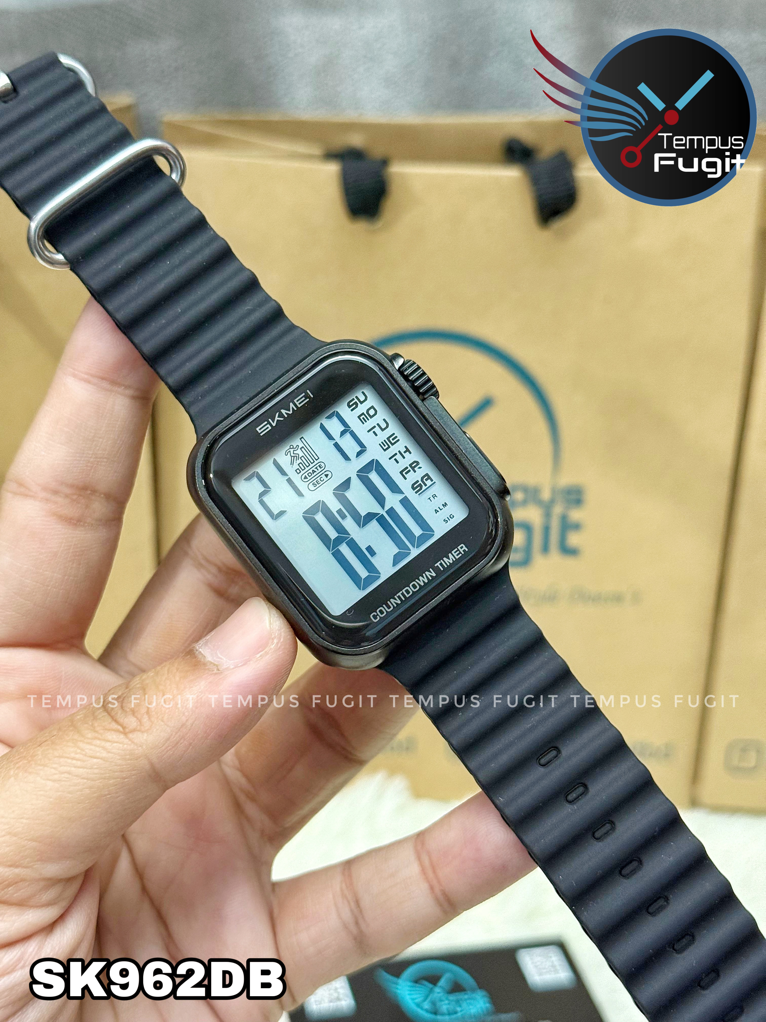 SKMEI 2269 Digital Watch- Black Dial- Black Bezel- Black Strap- TF Code SK962DB_img_12