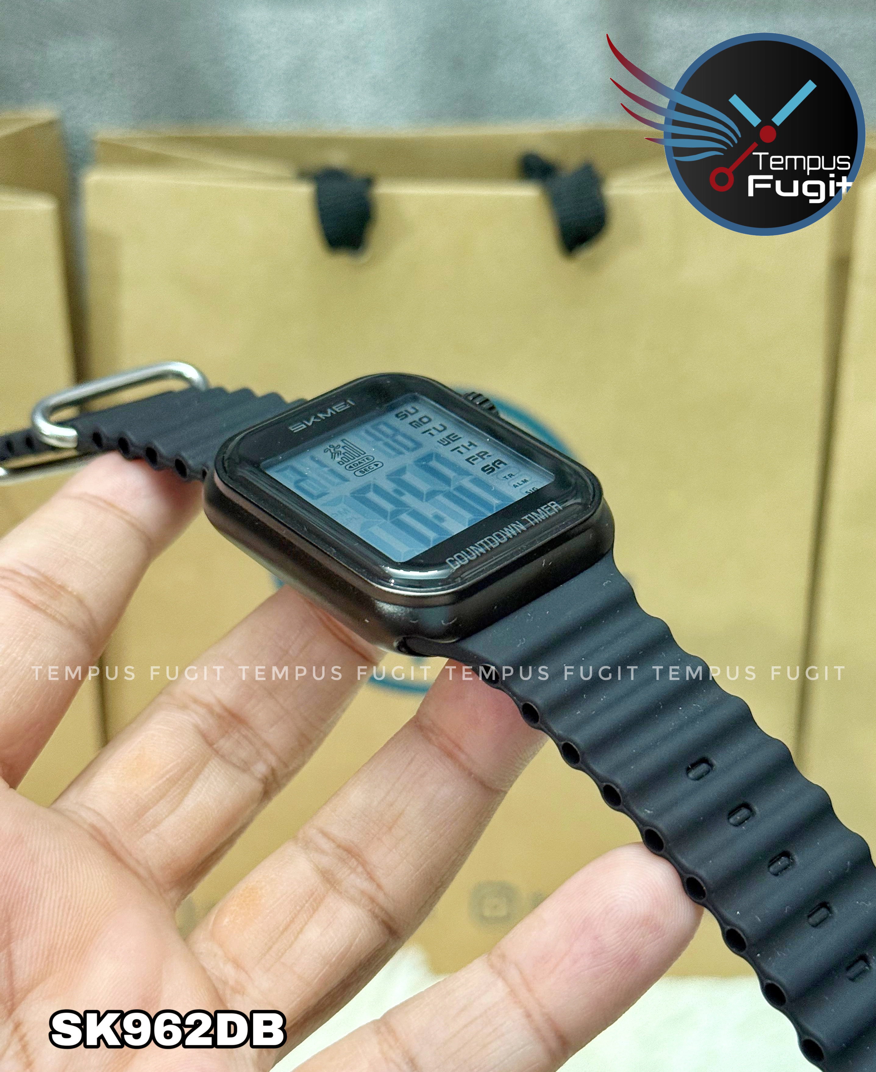 SKMEI 2269 Digital Watch- Black Dial- Black Bezel- Black Strap- TF Code SK962DB_img_13