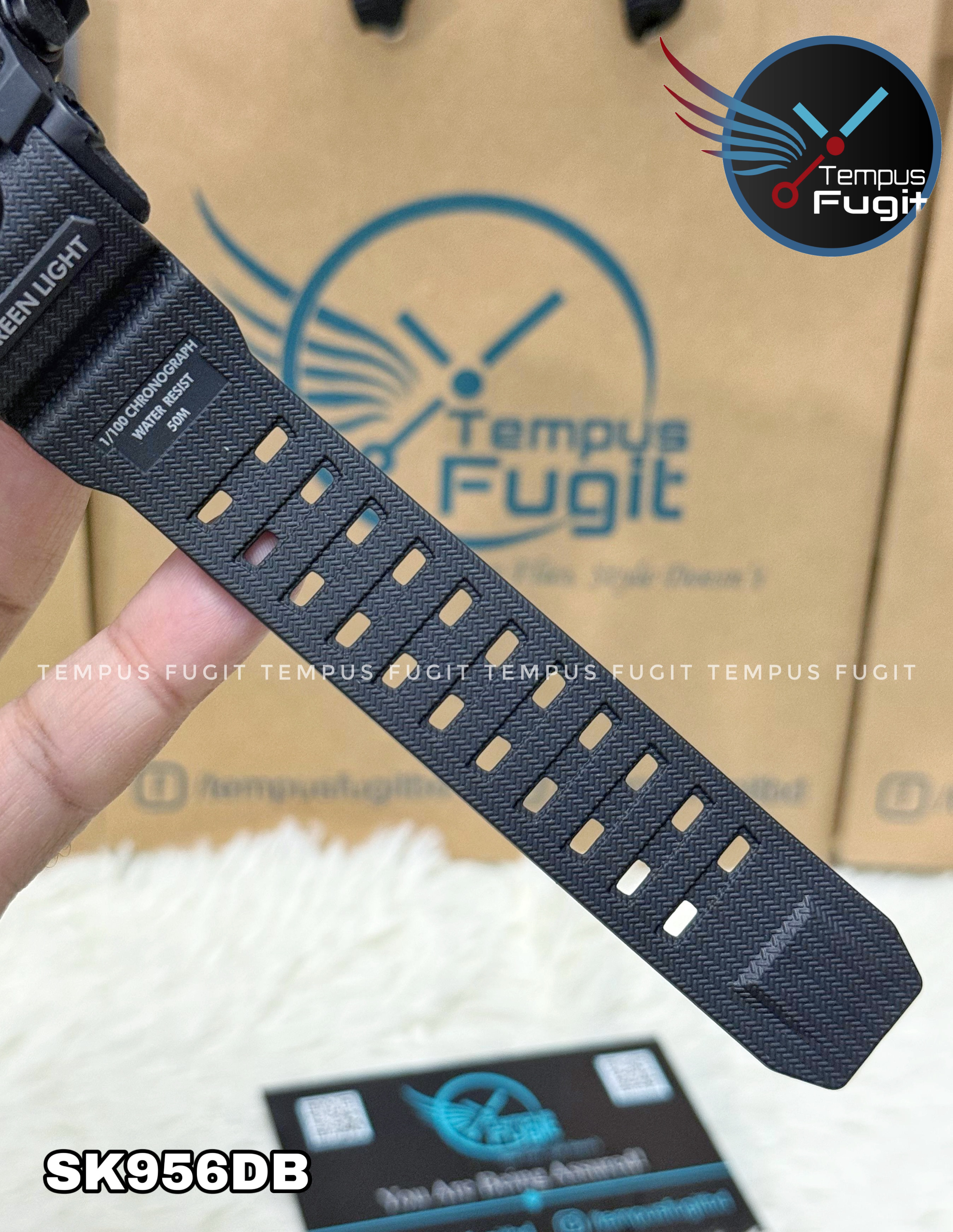 SKMEI 1155 Analogue+Digital Silicone Strap Sports Watch- Black Dial- Black Bezel- Black Strap- TF Code SK956DB_img_11