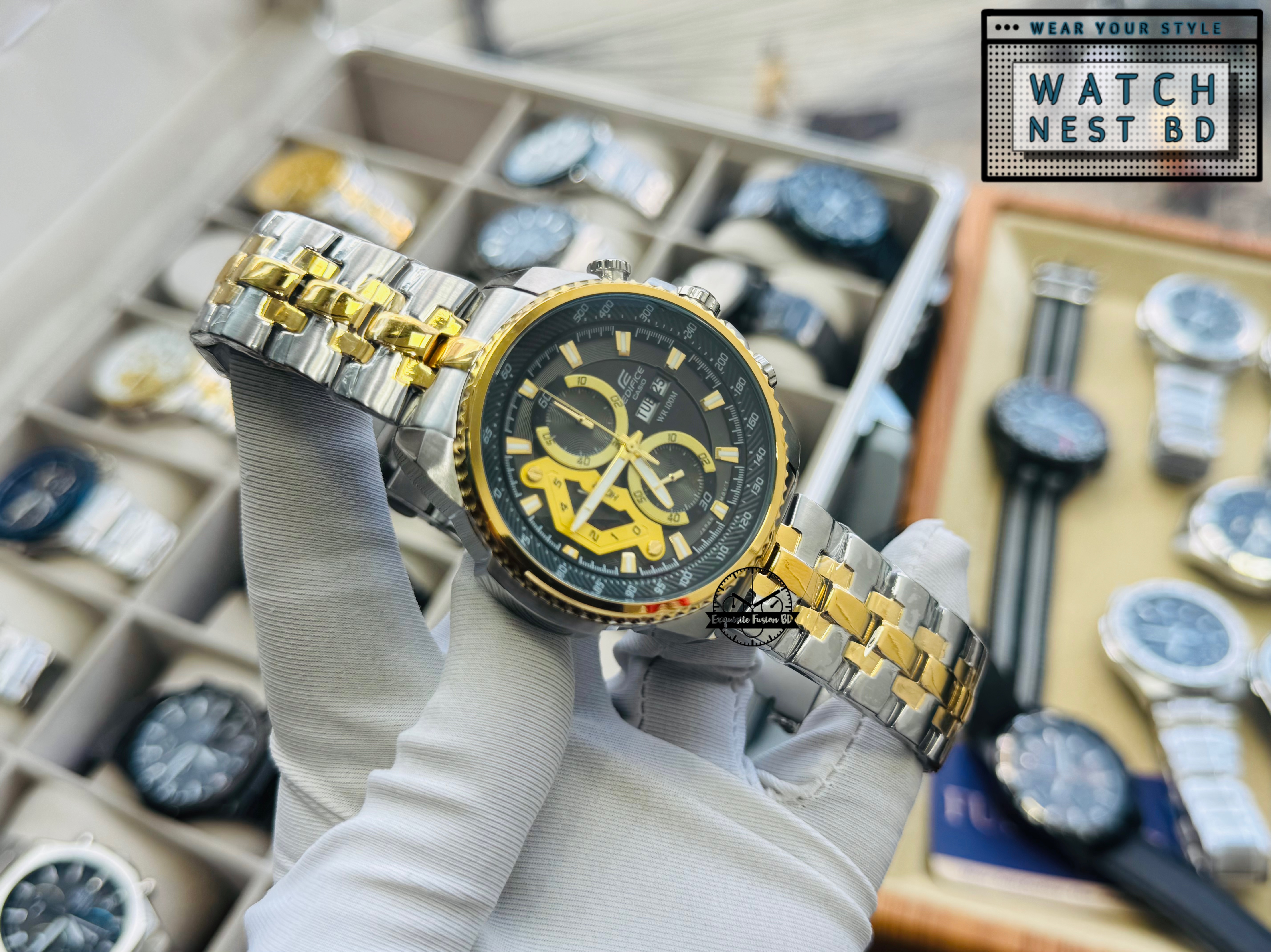 Casio Edifice (1:1 Japan Movement) AAA Grade Master Copy Watch