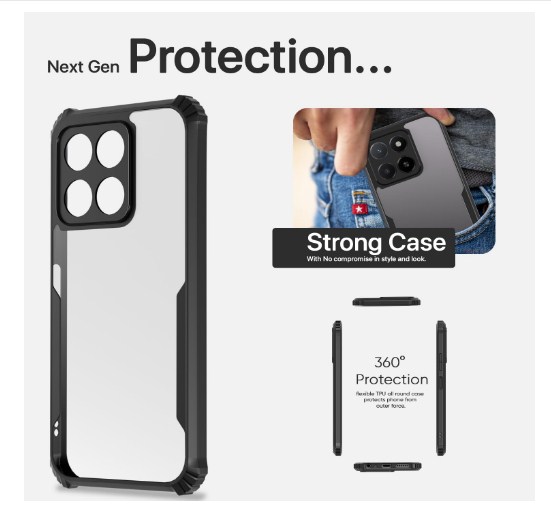 Honor X5b Back Cover ShockProf Premium Phone Case_img_2