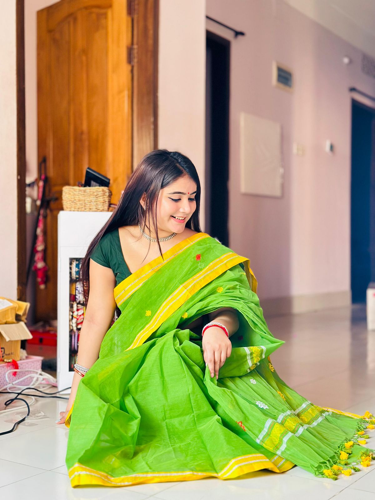 Handloom chittoronjon saree_img_3