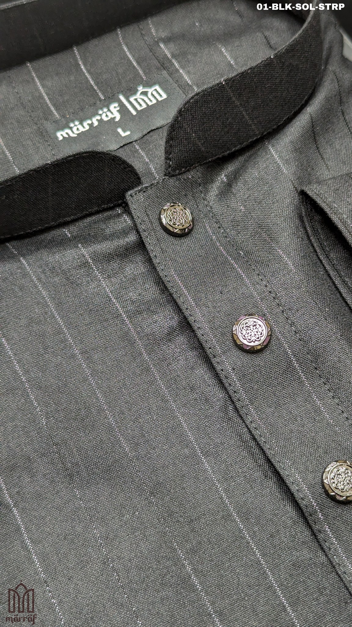 𝐒𝐥𝐞𝐞𝐤 𝐁𝐥𝐚𝐜𝐤 𝐏𝐚𝐧𝐣𝐚𝐛𝐢 𝐰𝐢𝐭𝐡 𝐒𝐢𝐥𝐯𝐞𝐫 𝐒𝐭𝐫𝐢𝐩𝐞𝐬: 𝐌𝐚𝐫𝐫𝐚𝐟'𝐬 𝐌𝐨𝐝𝐞𝐫𝐧 𝐄𝐥𝐞𝐠𝐚𝐧𝐜𝐞_img_2