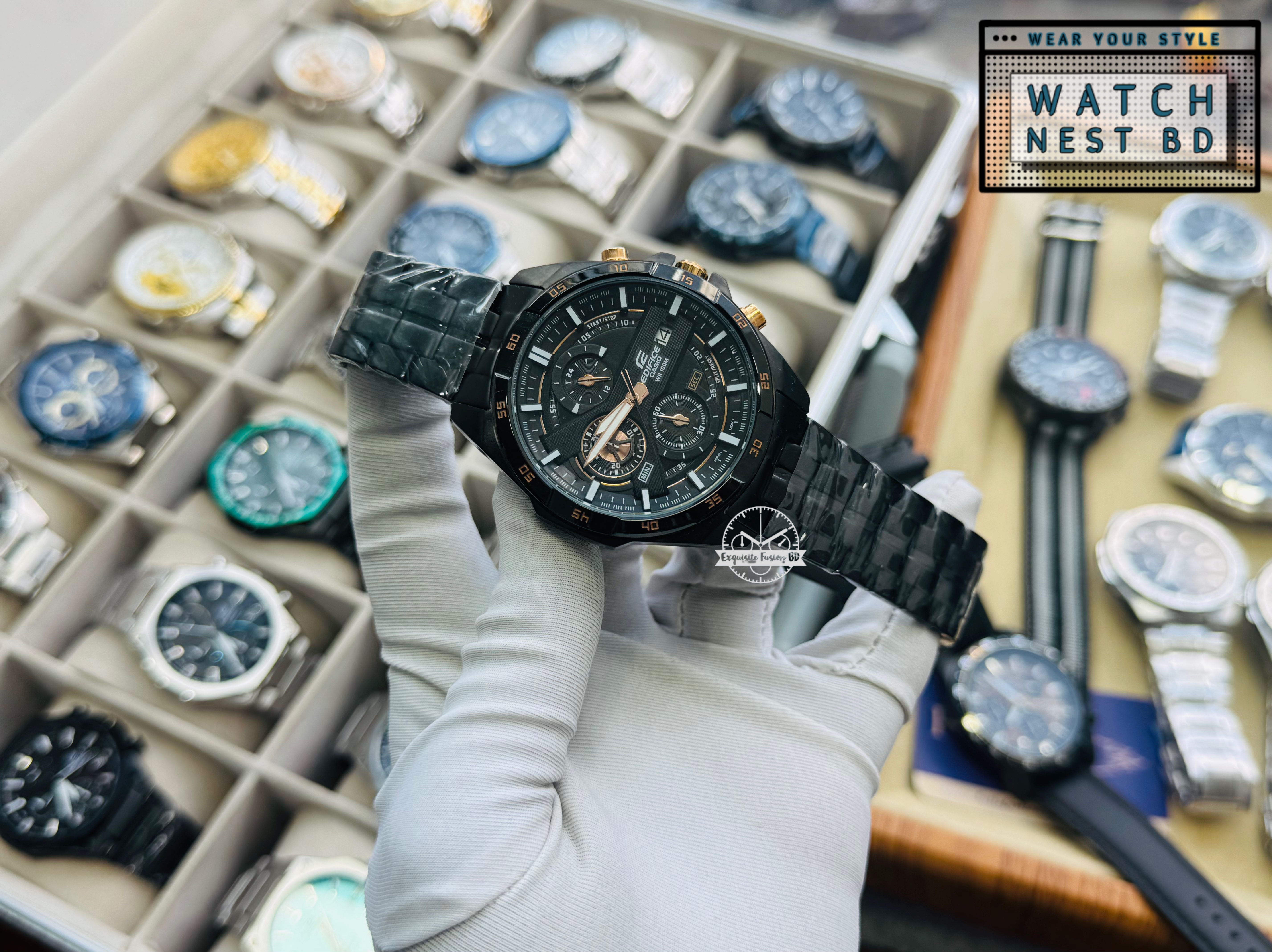 Casio Edifice (1:1 Japan Movement) AAA Grade Master Copy Watch