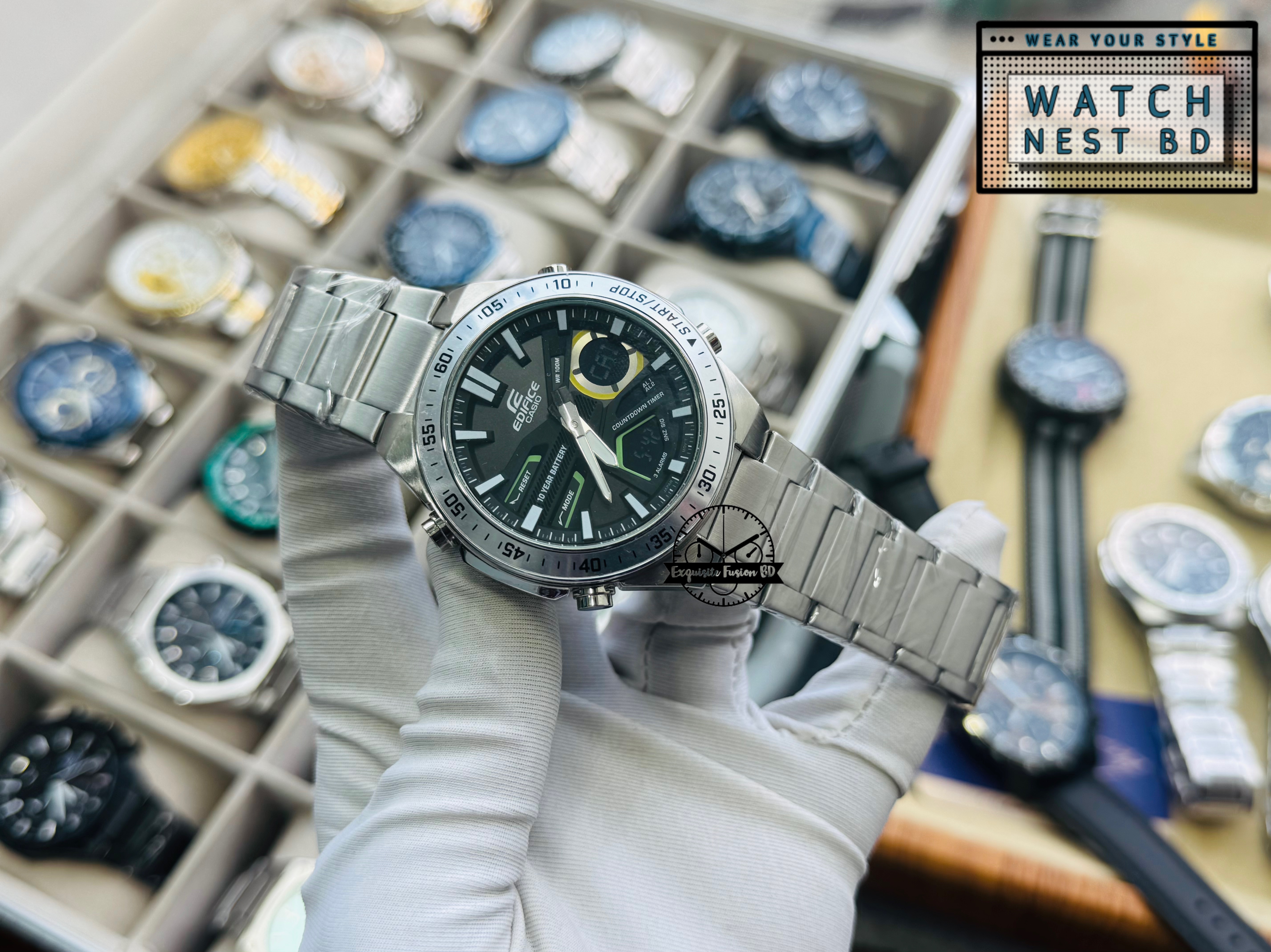 Casio Edifice (1:1 Japan Movement) AAA Grade Master Copy Watch