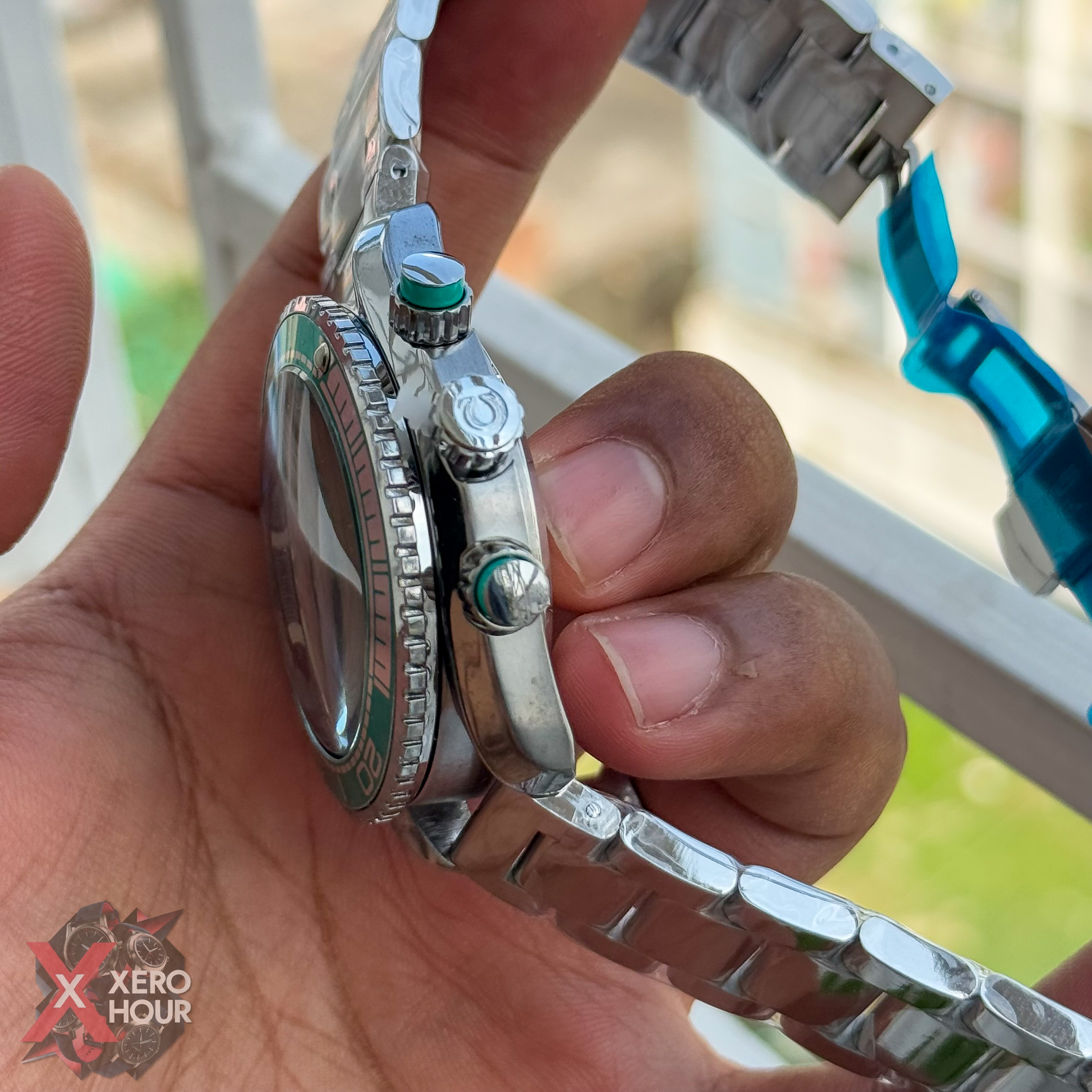 Omega Seamaster Chronograph | SE | Cyan Color |_img_1