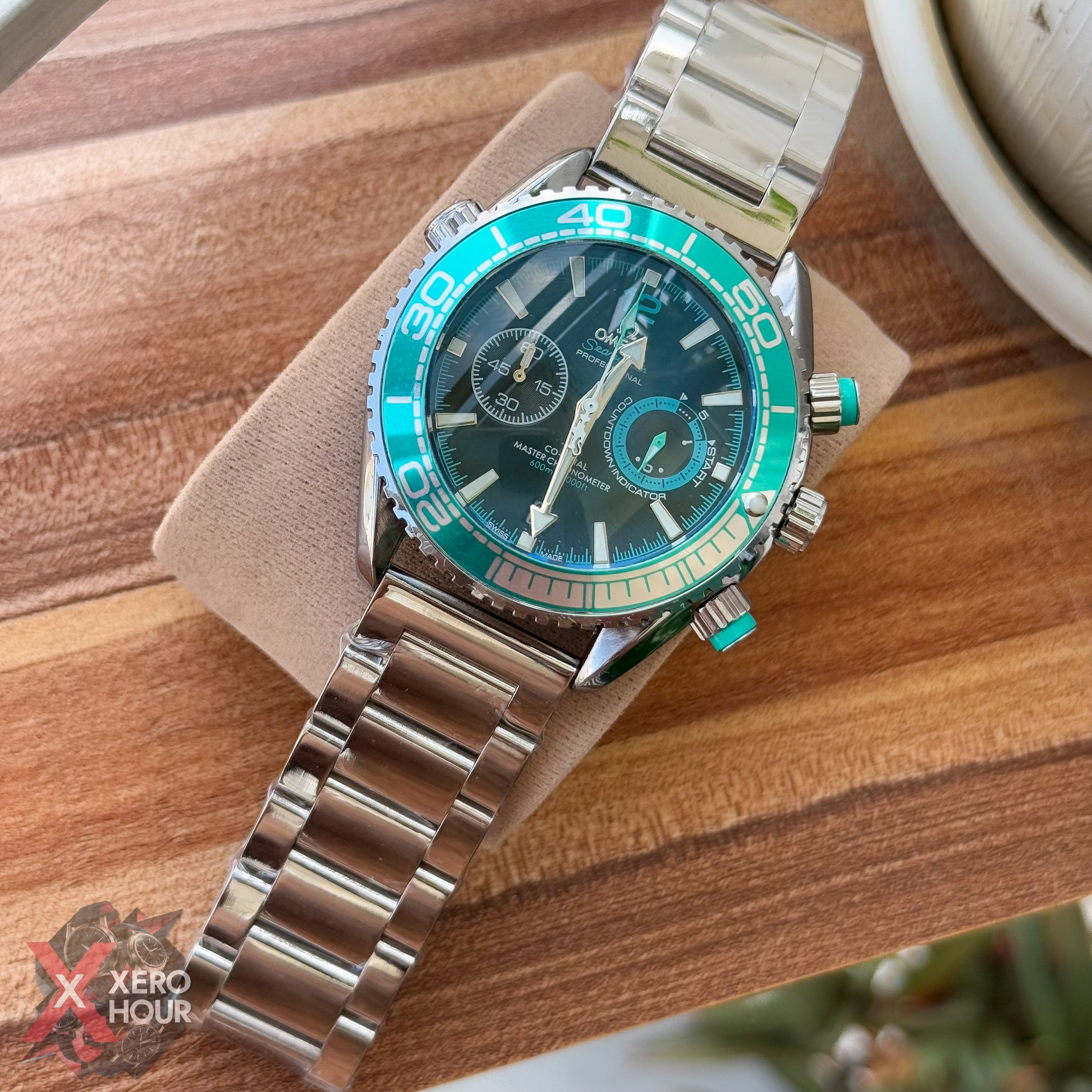 Omega Seamaster Chronograph | SE | Cyan Color |_img_4