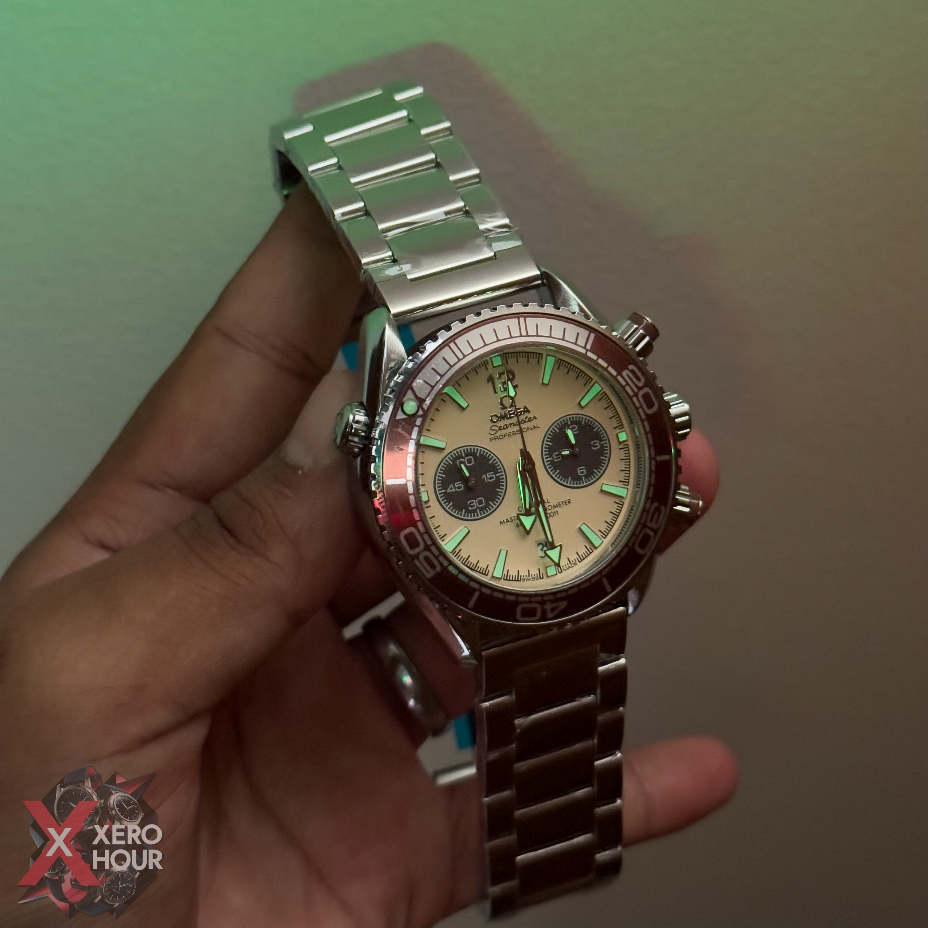 Omega Seamaster Chronograph | SE | Bronze Bezel Cream Dial_img_6