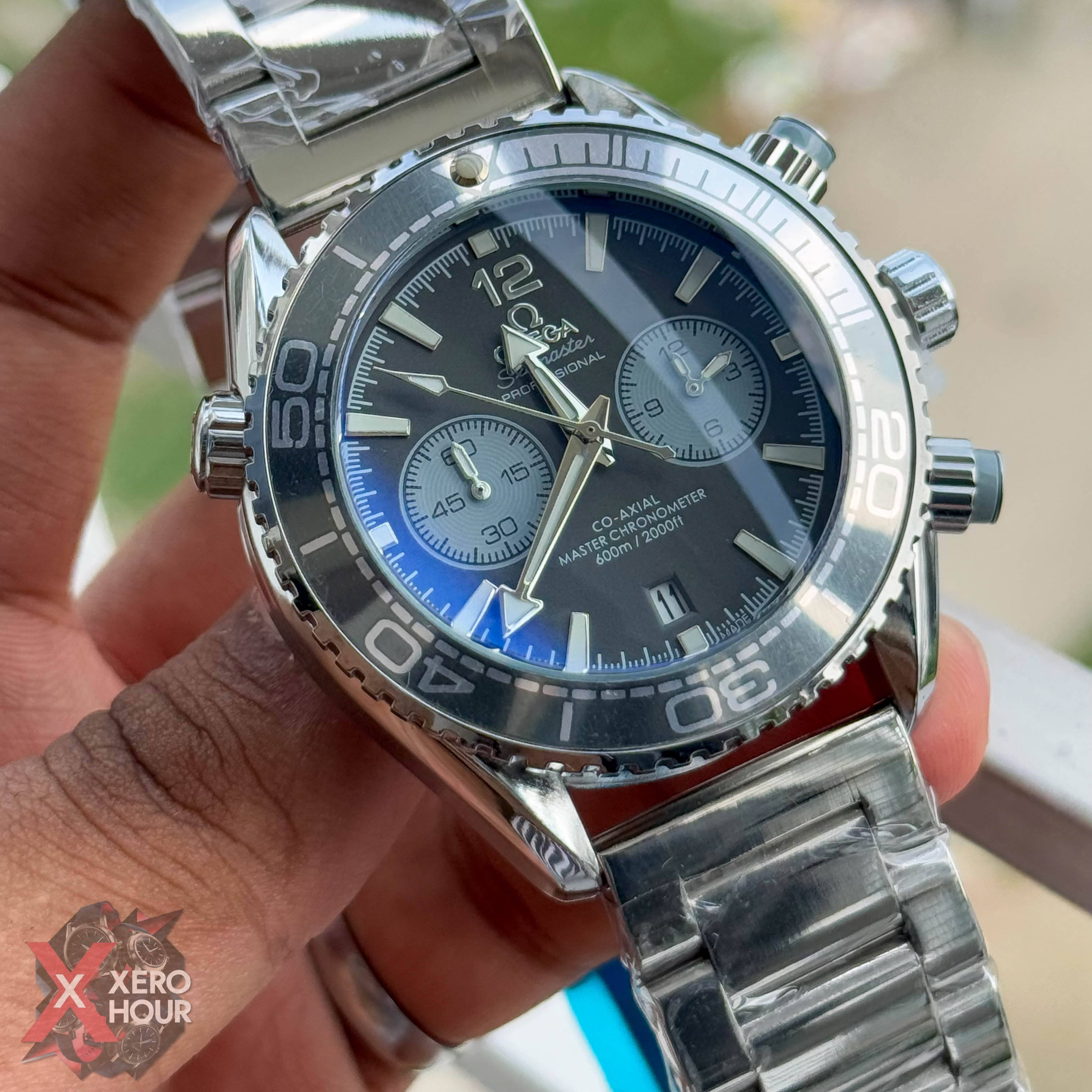 Omega seamaster chronograph | SE | Dark Ash color