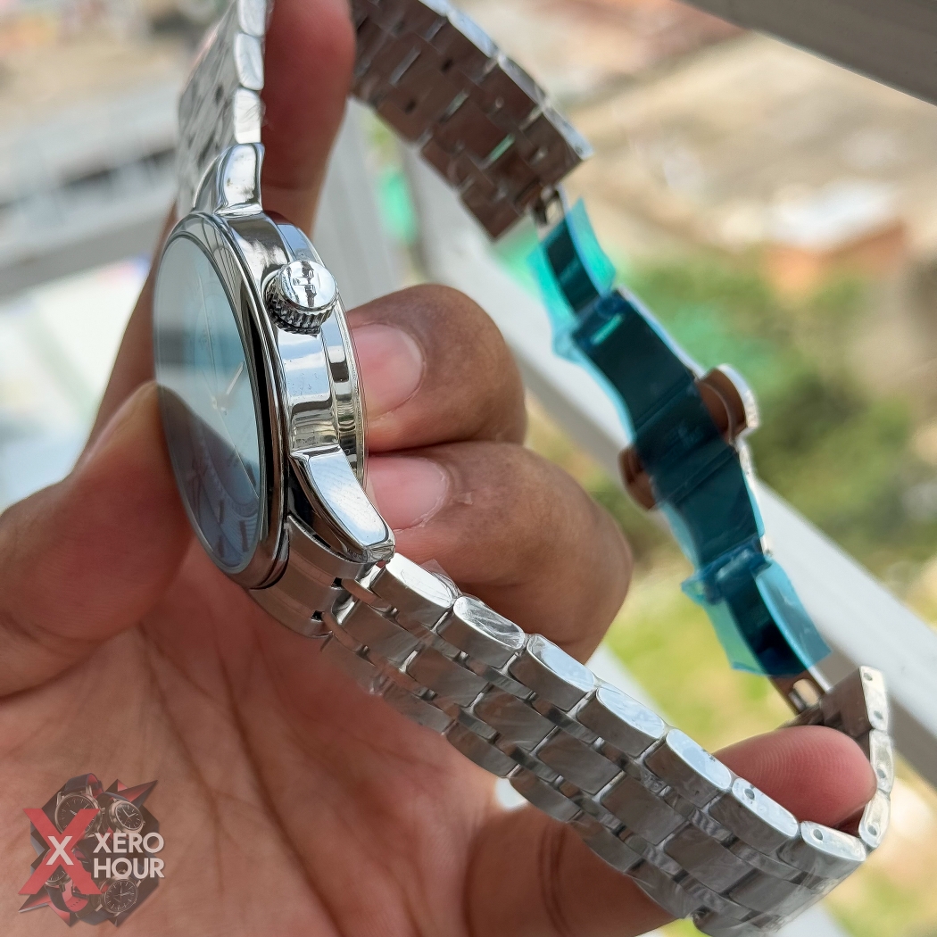 Tissot Plain dial Date just | Dot matrix dial | Tiffany Dial_img_4