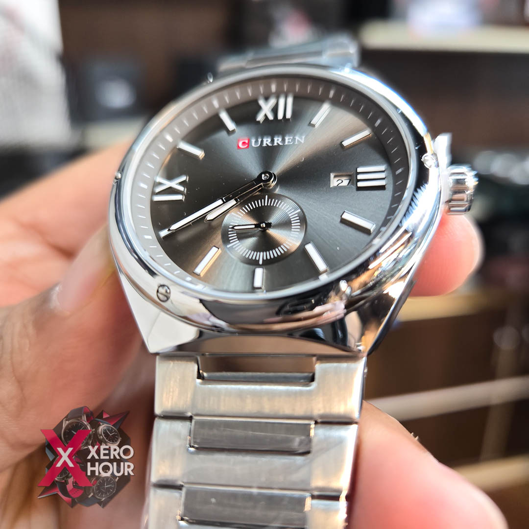 Curren 8471 Men’s Watch | Single Tone Grey Dial_img_2