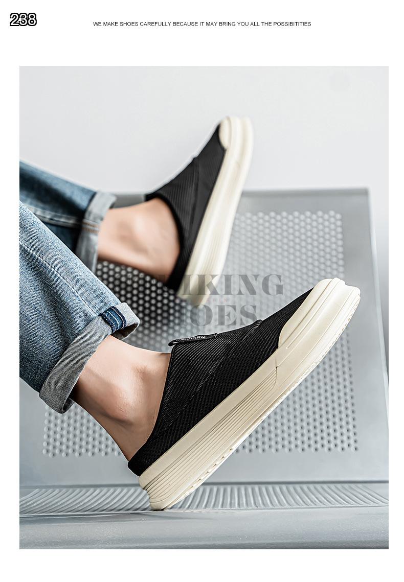 Mesh Half Slippers Trend Soft_img_8