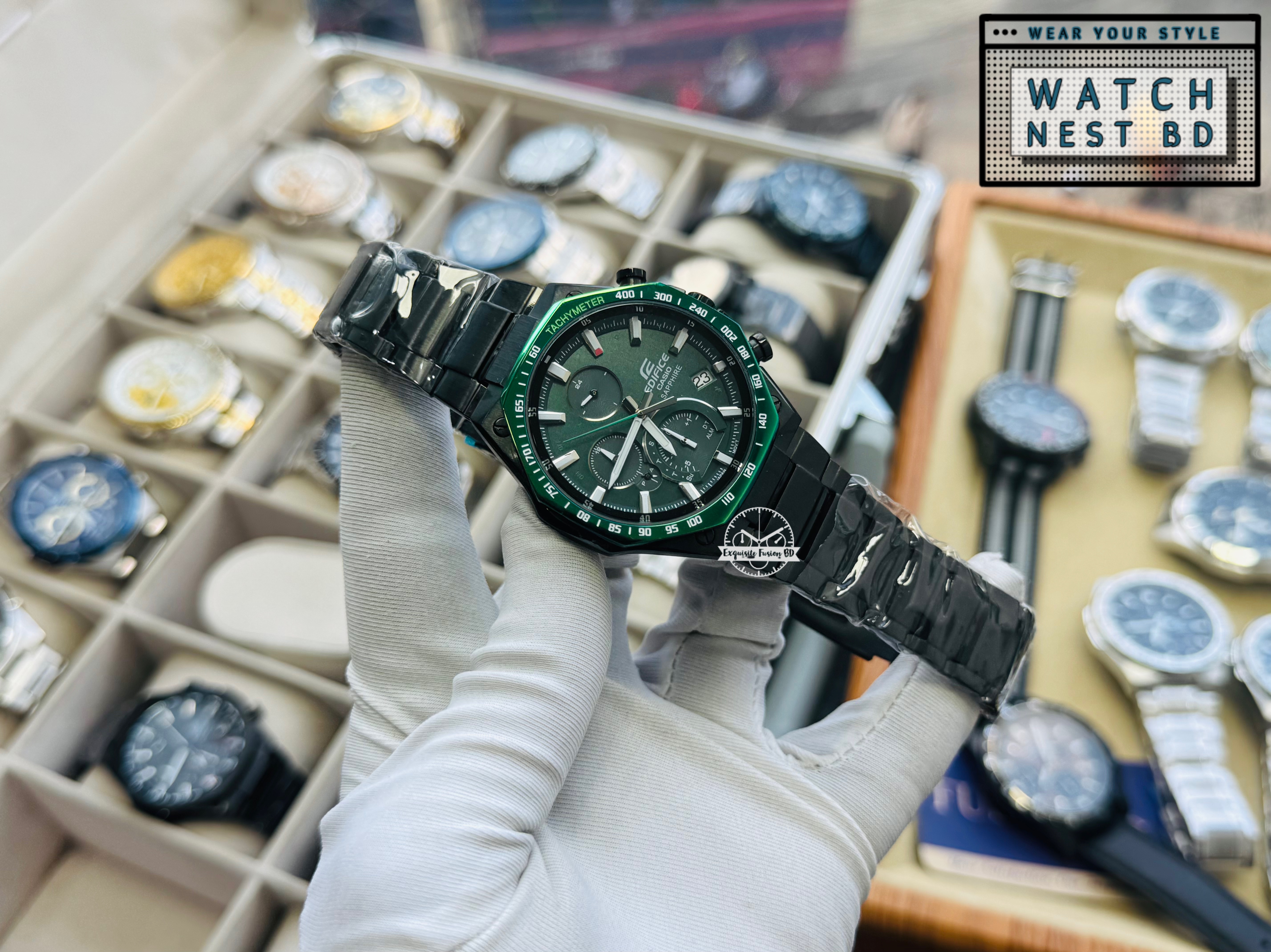 Casio Edifice (1:1 Japan Movement) AAA Grade Master Copy Watch