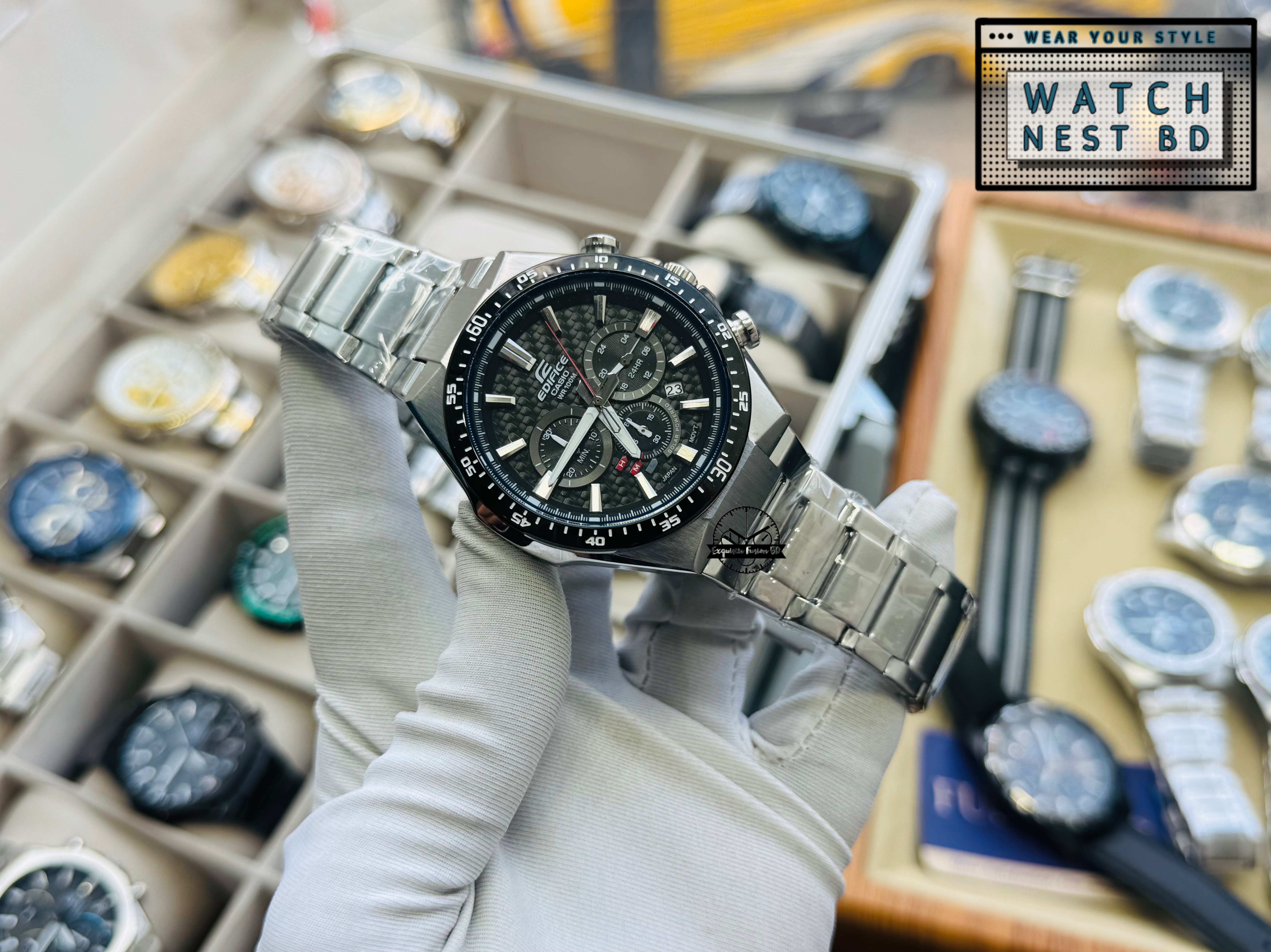 Casio Edifice (1:1 Japan Movement) AAA Grade Master Copy Watch