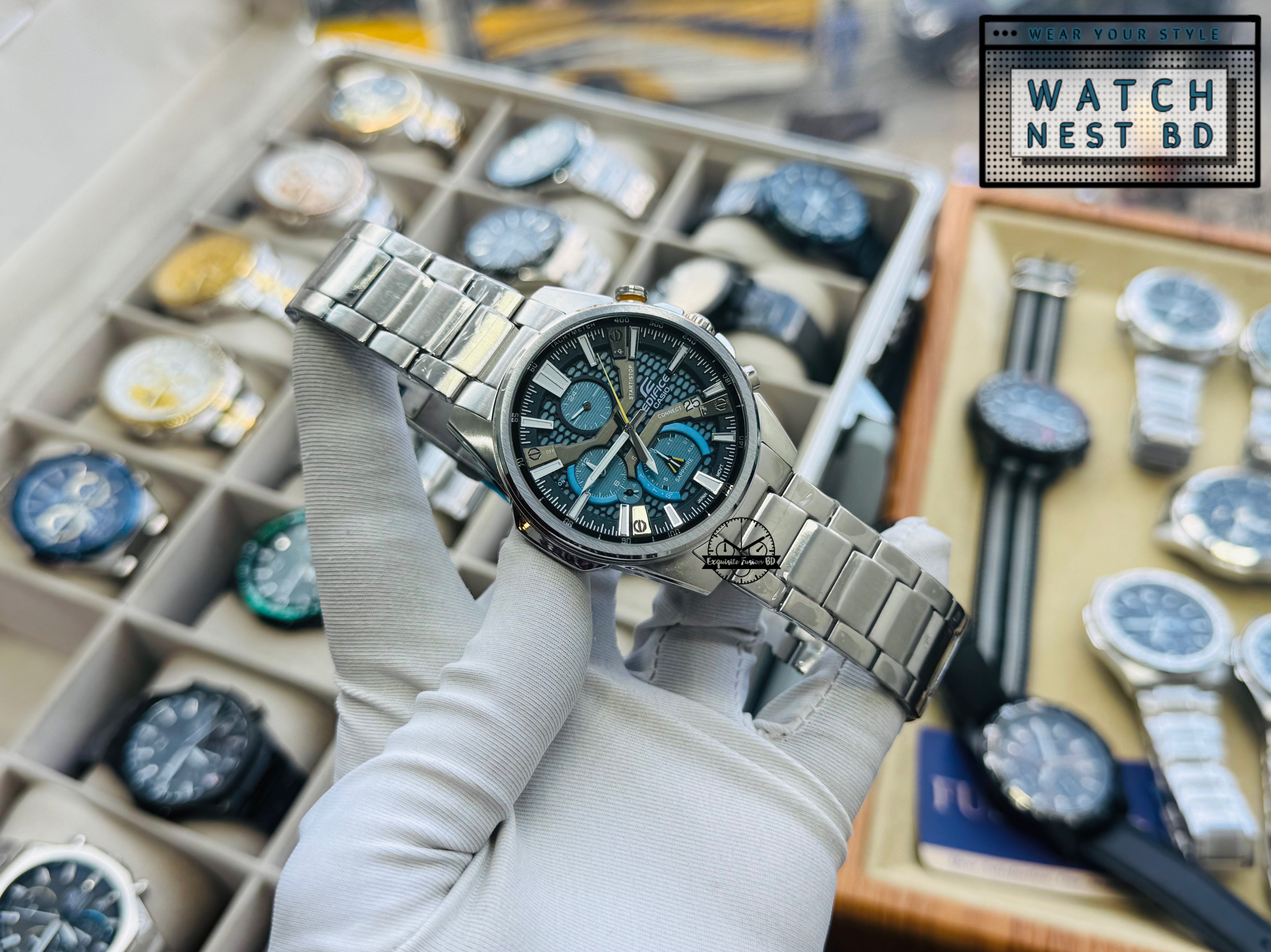 Casio Edifice (1:1 Japan Movement) AAA Grade Master Copy Watch