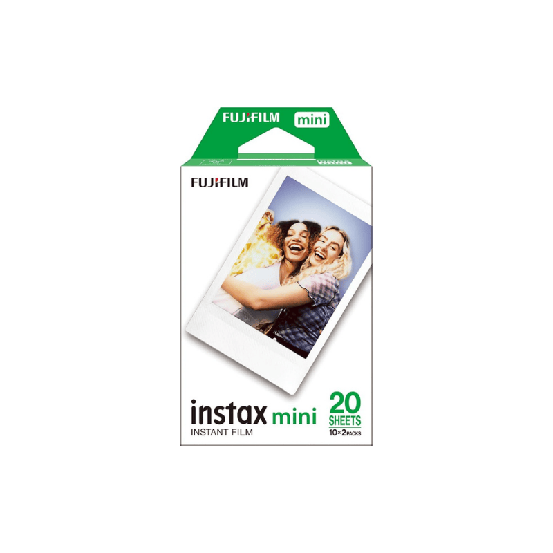 Fujifilm Instax Mini Film 20 Sheets – For Mini 7, 7S, 8, 8+, 9, 11, 12, 25, 26, 50S, 55i, 70, 90, LiPlay, Evo & Mini Link Printers