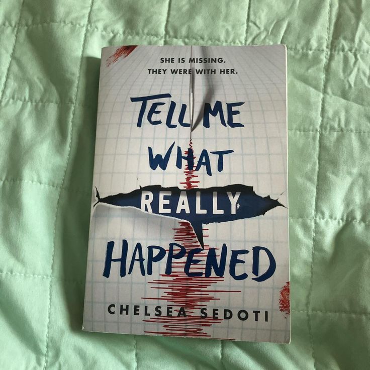 Tell Me What Really Happened by Chelsea Sedoti_img_0