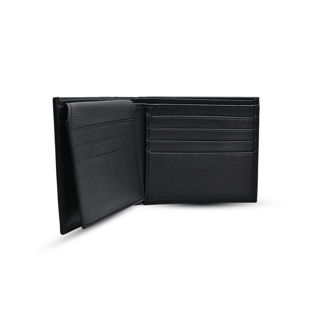 ProX High Quality Original Cow Leather Wallet_FW-2722 Black_img_2