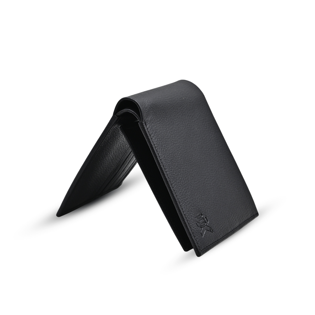 ProX High Quality Original Cow Leather Wallet_FW-2722 Black_img_5