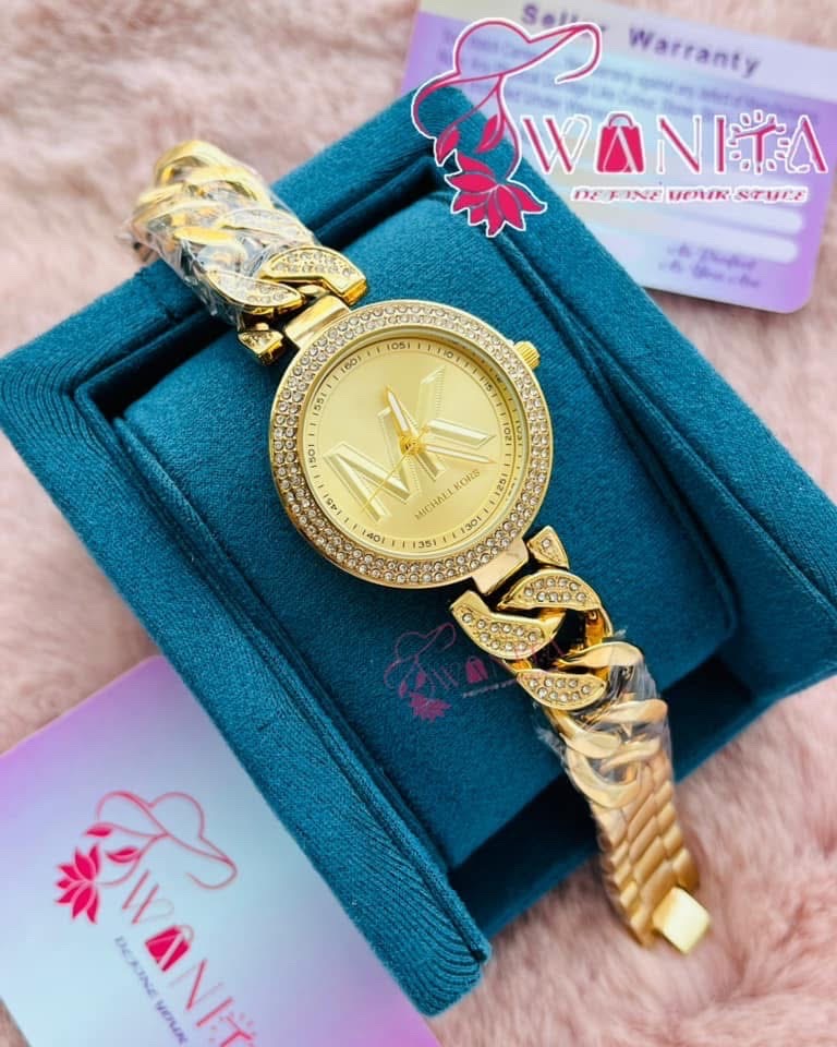 Michael Kors Full Golden Stone Watch