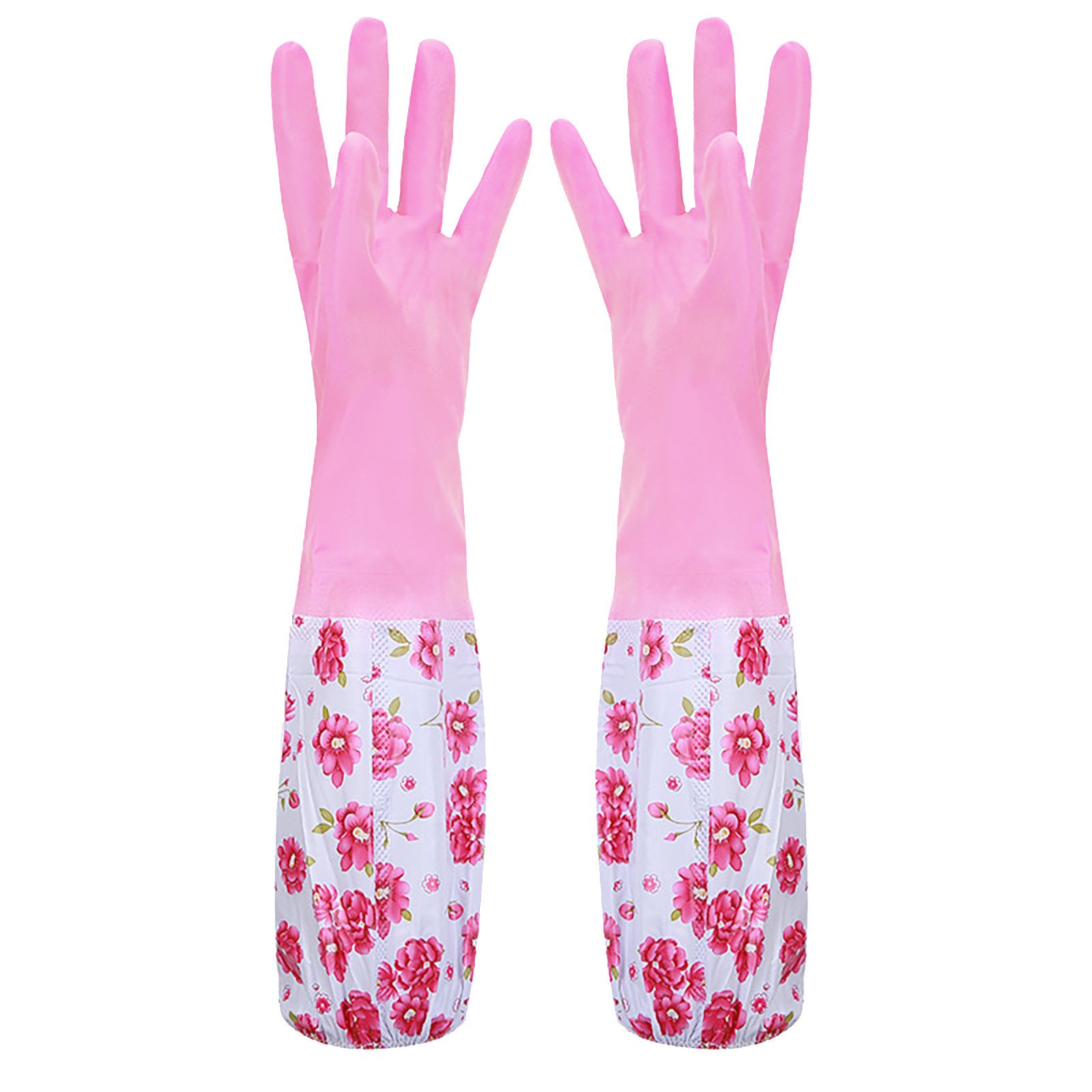 Regular Kitchen Cleaning Gloves KG-1428 ( Multi-Color )