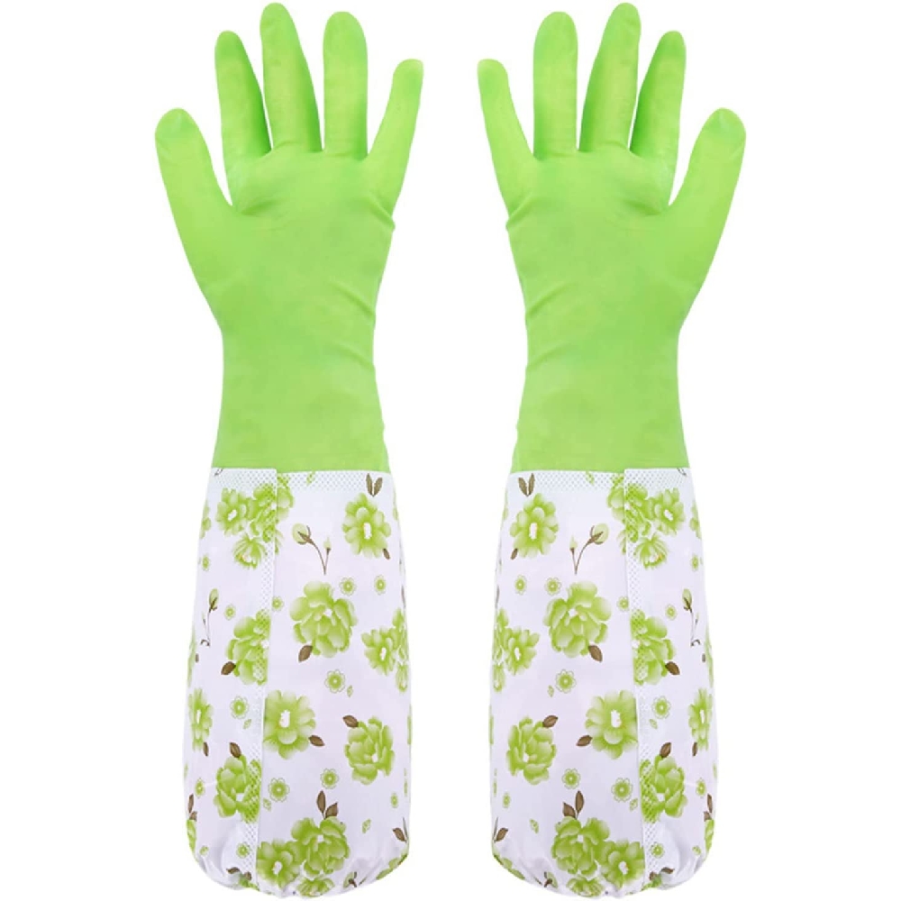 Regular Kitchen Cleaning Gloves KG-1428 ( Multi-Color )_img_1