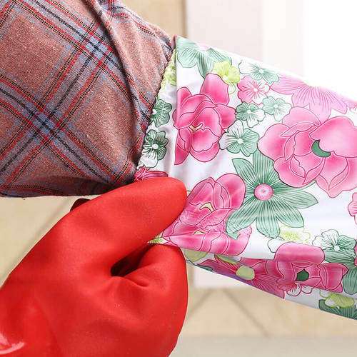 Regular Kitchen Cleaning Gloves KG-1428 ( Multi-Color )_img_8