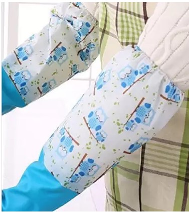 Regular Kitchen Cleaning Gloves KG-1428 ( Multi-Color )_img_10