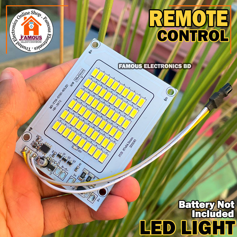 3.7V 30W Led Light with Remote Control high quality Led Light Solar Light Control System_img_4