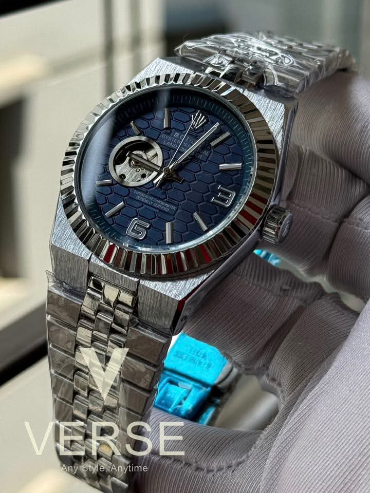Rolex land dweller open heart blue