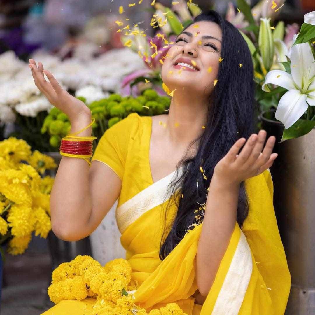 Handloom yellow saree_img_1