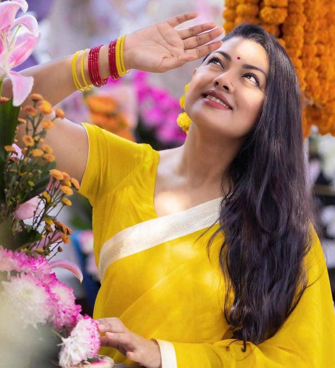 Handloom yellow saree_img_2