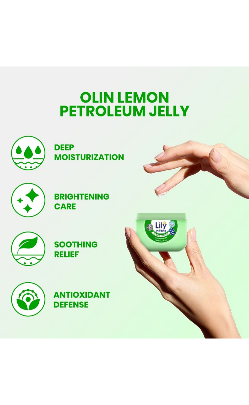Lily Olin Petroleum Jelly Lemon 100ml - Image 2