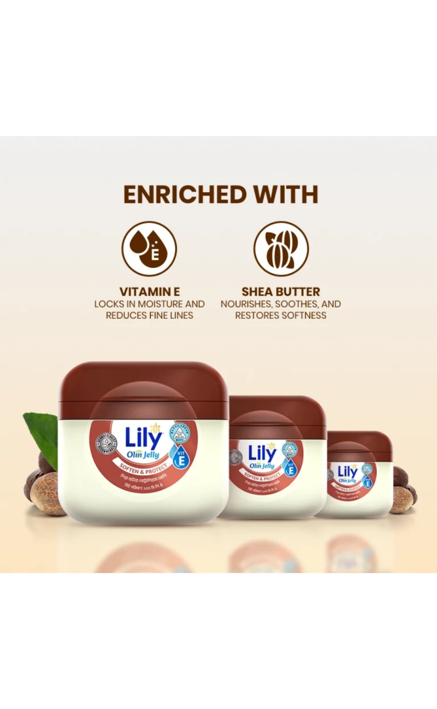 Lily Olin Petroleum Jelly Shea Butter 100ml - Image 3