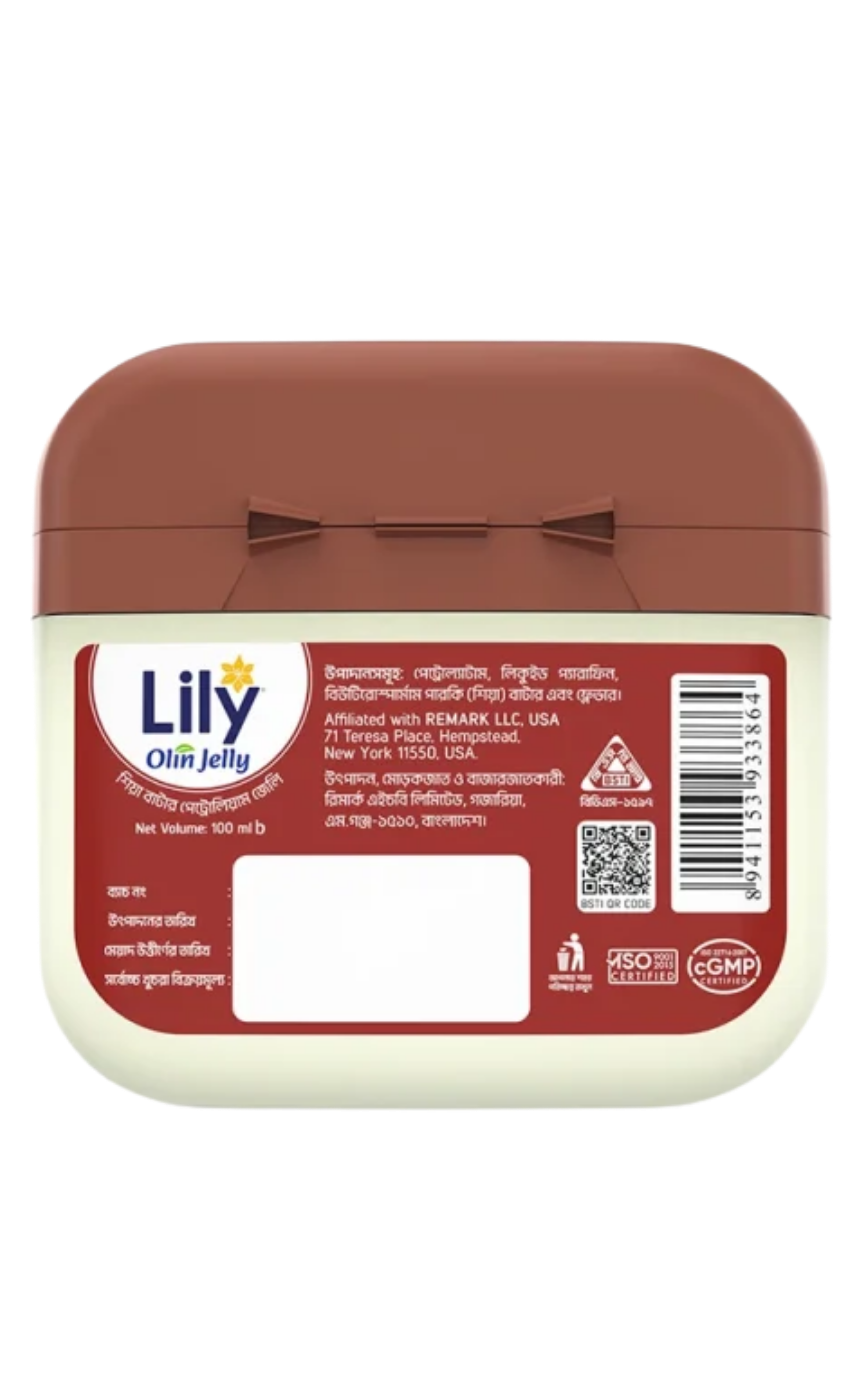 Lily Olin Petroleum Jelly Shea Butter 100ml - Image 4