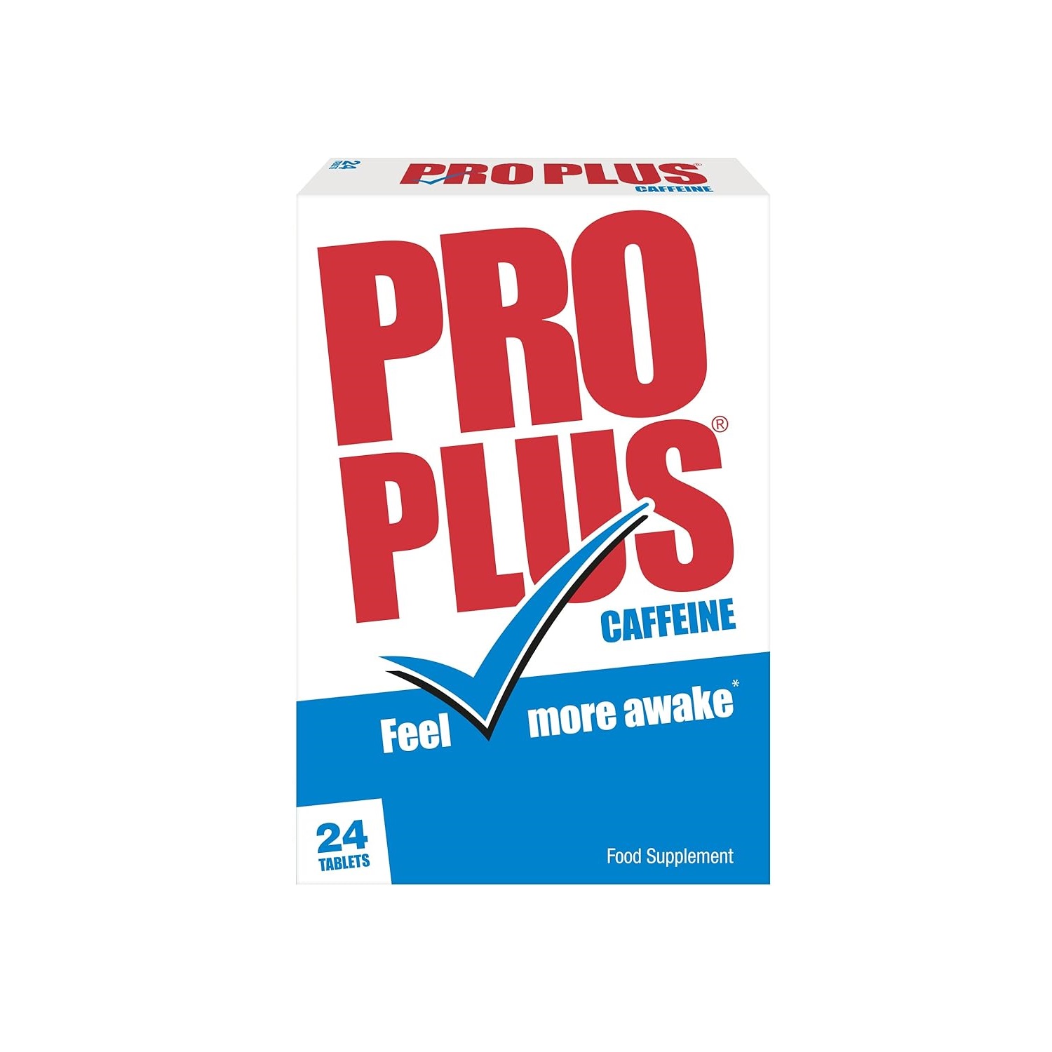 Pro Plus 24 tablets - Caffeine tablets - Sugar Free - Made in UK